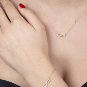 Infinity Diamond Pendant