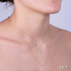 Treble Clef Diamond Pendant
