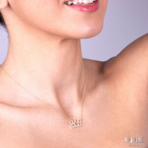 King Crown Diamond Pendant